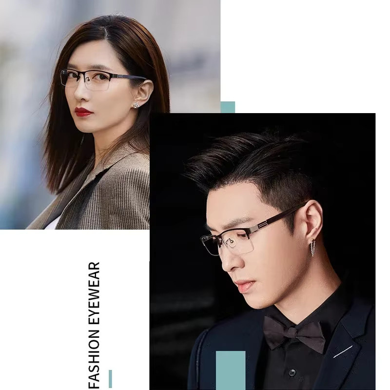 NAPAGE Bifokale Lesebrille, Unisex, rectangular, Metal - Bild 4