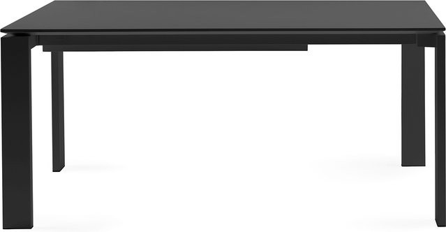Kartell Four Ausziehbarer Esstisch in Schwarz oder Weiß mit lackierter MDF-Platte und Metallbeinen - Bild 1
