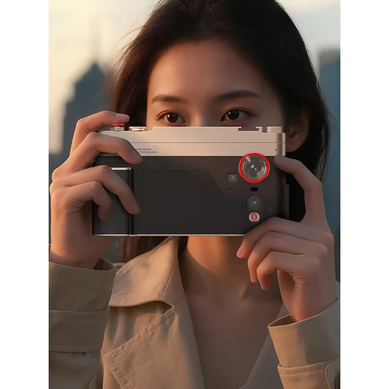 Nubia Fotografie-Griffset mit Schnellverschluss-Handgriff und Handyhülle für Z70 Ultra, Z70S Ultra und Z80 Ultra in Schwarz - Bild 4