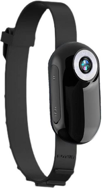Neoglint Katzenkamerahalsband mit 8 GB Speicherkarte, kabellose kleine Sportkamera für Videoaufzeichnungen in 1080P Full HD, Schwarz - Bild 1