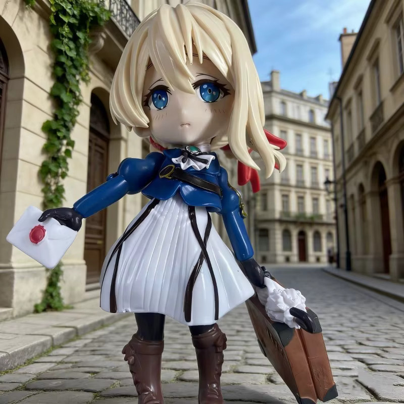 Bandai Violet Evergarden Violet Niedliche Version, Anime Figur, 15cm - Bild 2