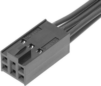 Molex Buchsengehäuse-Kabel 2196581064 in Schwarz - Bild 1