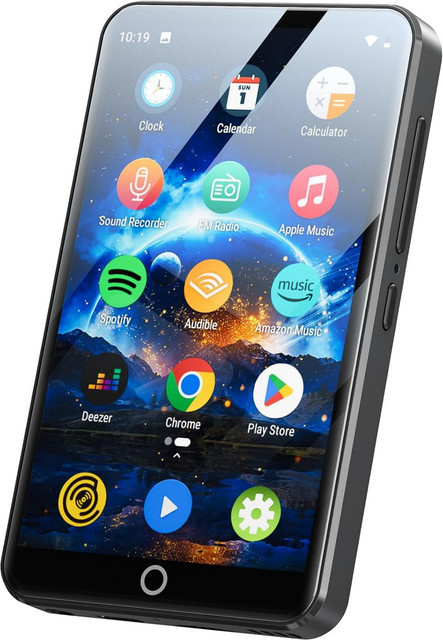 MECHEN MP3-Player mit Bluetooth und WLAN, Android 9.0 Musikplayer mit 4-Zoll-Touchscreen für Spotify, Audible und Deezer - Bild 1