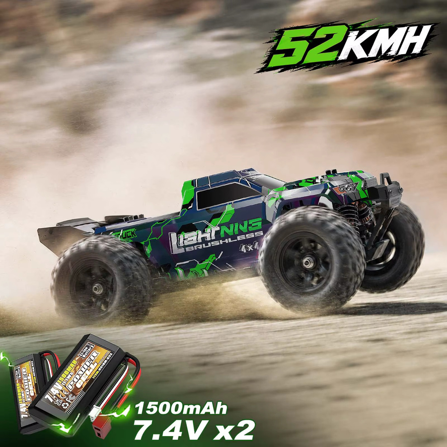 Womaqu RC-Truck, 1:18, bürstenlos, 4WD, Offroad RTR, ab 10 Jahren - Bild 4
