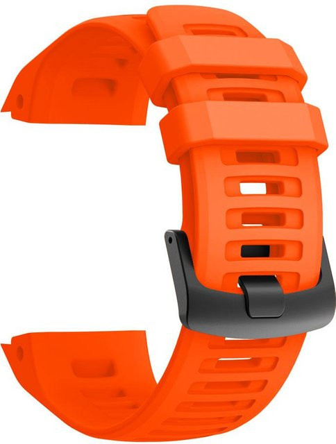 Uhrenarmband Silikon, orange, Unisex - Bild 1