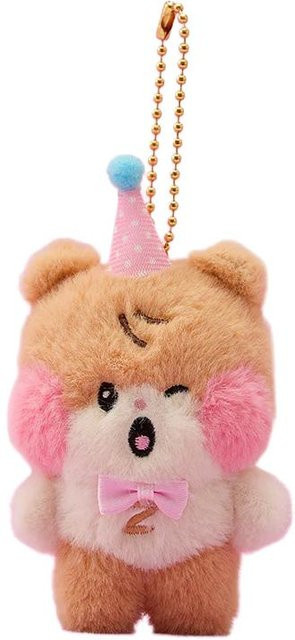 ZEROBASEONE Schlüsselanhänger Mini-Puppe, beige, Unisex - Bild 1