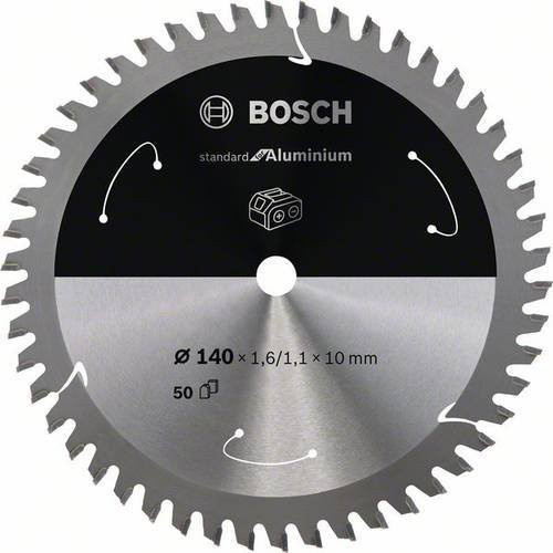 Bosch Kreissägeblatt Standard für Aluminium für Akkusägen, Durchmesser: 140 mm, 50 Zähne - Bild 2