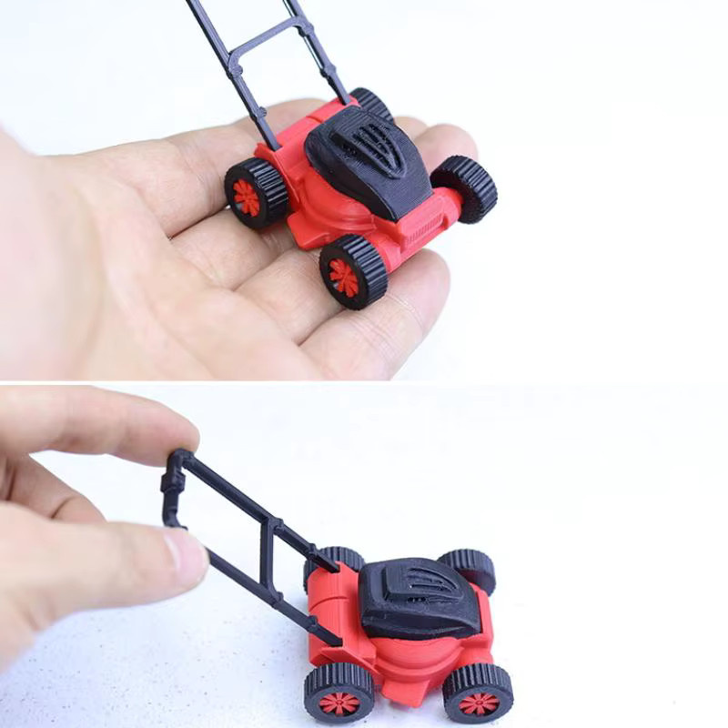 ZTOYL Rasenmäher Modell, Miniatur Möbel Zubehör, 1-teiliges Set - Bild 3