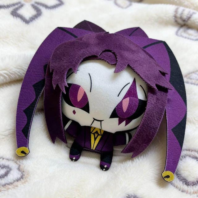 Yiran toy Pierrot Harlekin Narr, Plüschtier, 10cm, ab 18 Jahre - Bild 1
