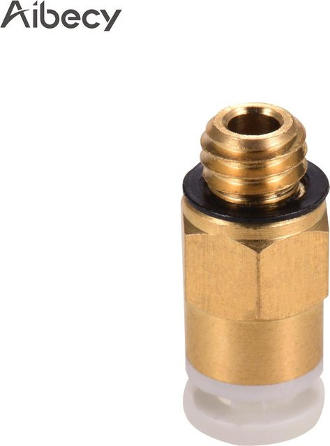 Aibecy PC4-M6 Verbindungskabel für pneumatische Schlauchleitungen in Gold - Bild 1