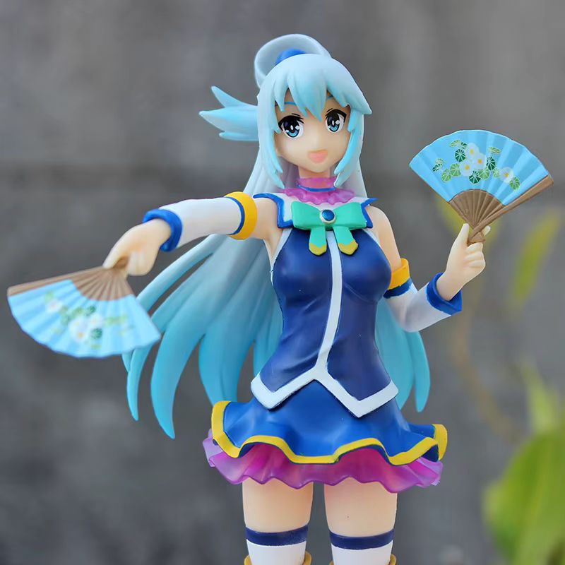 Bandai Aqua Action Figure aus Kono Subarashii Sekai ni Shukufuku! in Blau und Mehrfarbig, Höhe: 20 cm - Bild 4