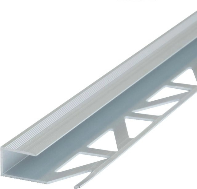 Dalsys Abschlussprofil aus Aluminium in Silber, Länge: 200 cm - Bild 1