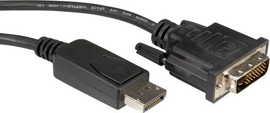 Roline DisplayPort auf DVI-D Adapterkabel Schwarz 2 m - Bild 2