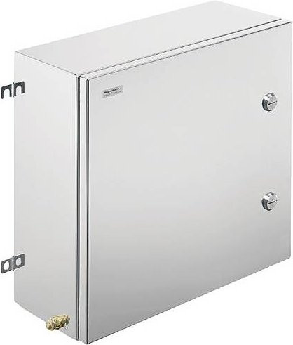 Weidmüller Wand-Gehäuse KTB QL 484820 S4E0 aus Edelstahl in Silber, B/T/H: 48,0 x 48,0 x 20,0 cm - Bild 1