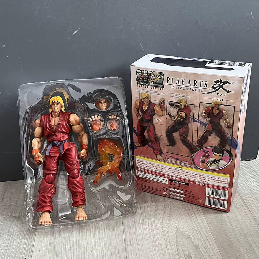 Bandai Street Fighter Anime Play Arts Kai Ryu Ken Gouki Akuma, Actionfigur, Einzelfigur - Bild 2
