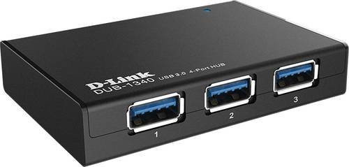 D-Link USB 3.0 Hub DUB-1340/E in Schwarz - Bild 1