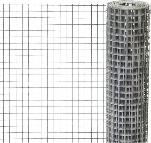 Mr. GARDENER Drahtgitter aus verzinktem Stahl, Farbe: Silber, H x L: 100 x 500 cm - Bild 1