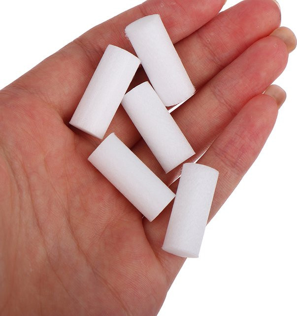 JETTING 10er Set Hochdruck Pumpenfilter aus Weißfaser für Wasser und Öl, Maße: 10 x 25 mm - Bild 1