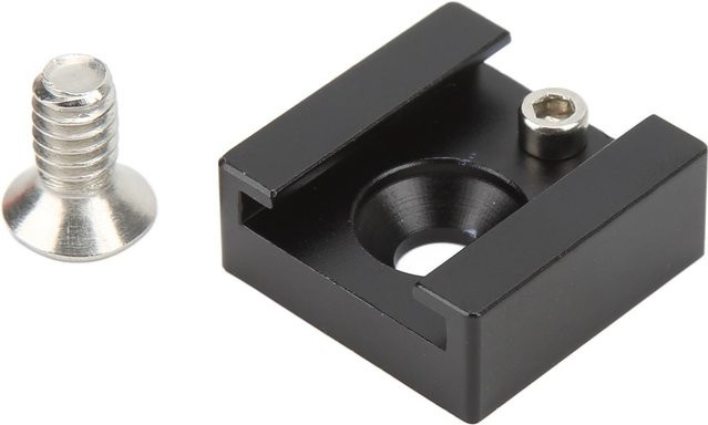 CosyHome Cold Shoe Mount Adapter mit 14-Zoll-Schraube für Kamerakäfig, Taschenlampe, Monitor und Mikrofon in Schwarz - Bild 1