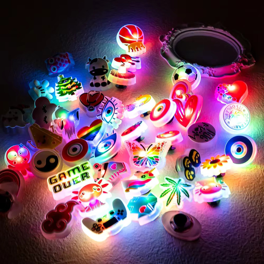 Schuh Charms LED, Leuchtende Cartoon Tier, Unisex - Bild 3