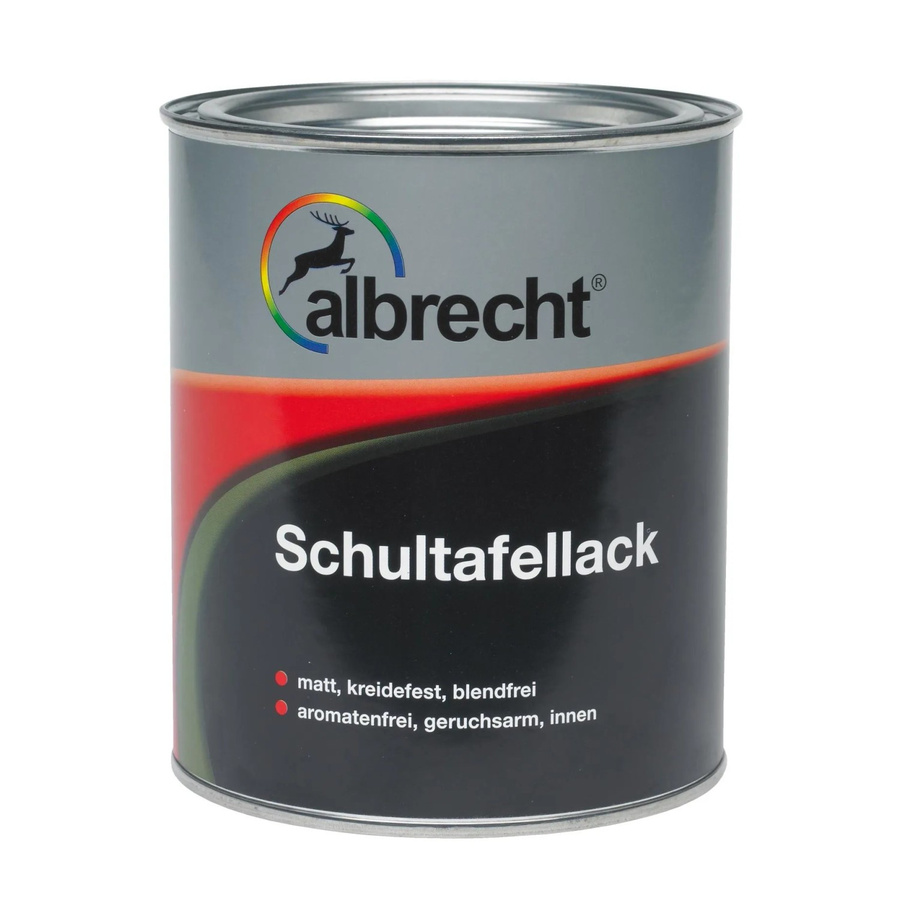Albrecht Schultafellack Schwarz matt lösemittelbasiert 375 ml - Bild 2