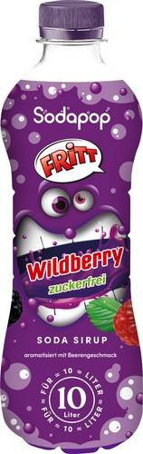 Sodapop Sirup Wild Berry, 0,5 l - Bild 1