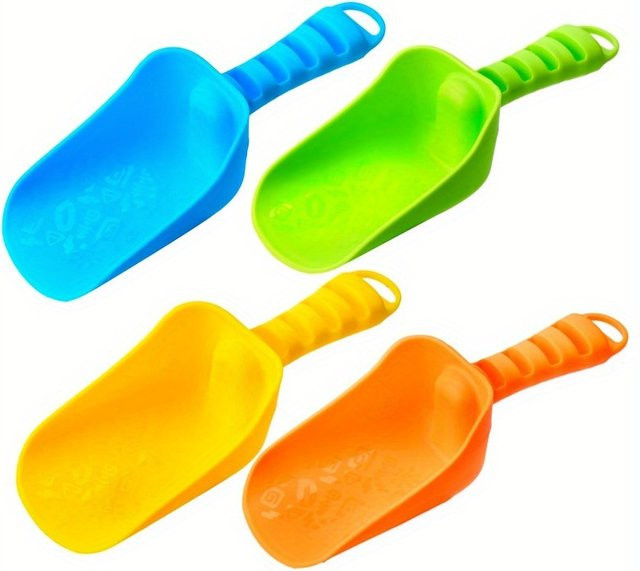 JOYFY Strand-Sandschaufeln, Bunt / Mehrfarbig, 4er-Pack - Bild 1