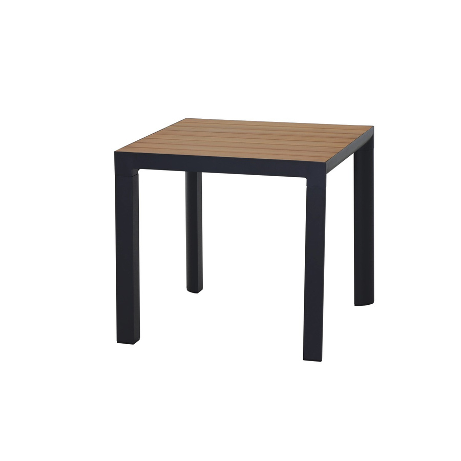 Siena Garden Gartentisch Silva Rechteckig aus Teakholz in Braun B/T: 80 x 80 cm - Bild 2