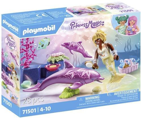 Playmobil Princess Magic Meerjungfrau mit Delfinen 71501 - Bild 1