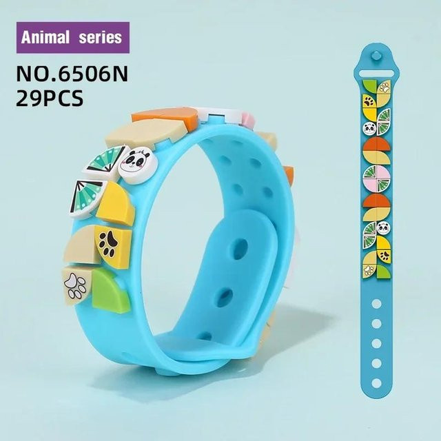 Yiran toy Bauklötze Armband Punkte DIY Bastelset, 29-teiliges Set, ab 4 Jahren - Bild 1