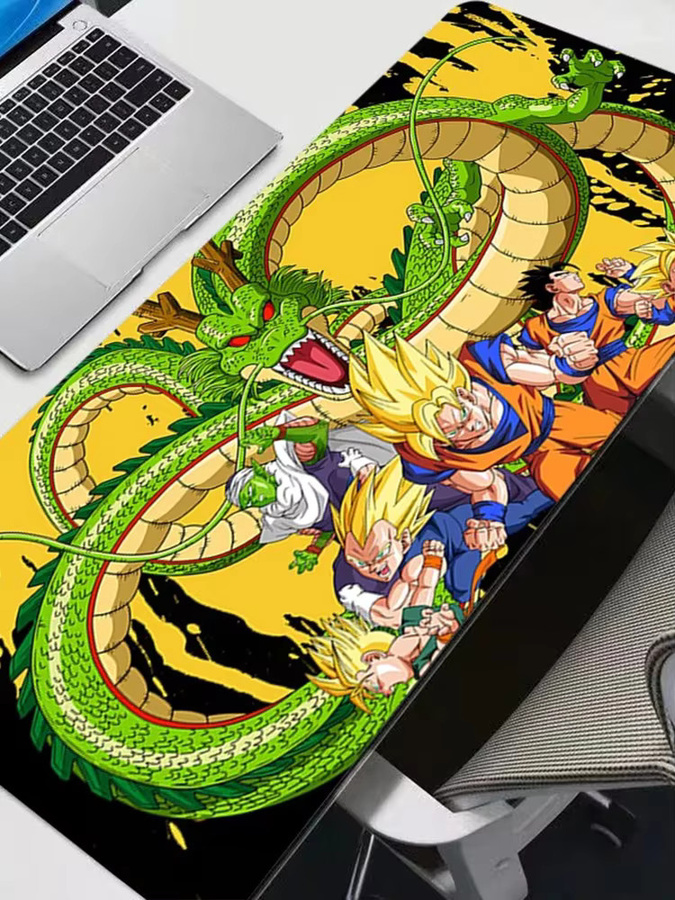Bandai Dragon Ball Z Mauspad mit Goku und Vegeta in Multicolour für PC und Gaming-Setup - Bild 2