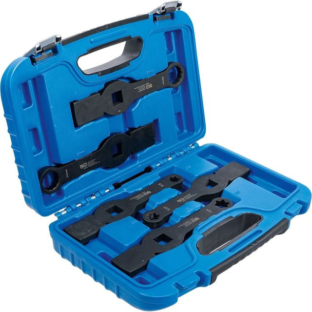 BGS Schlagringschlüssel-Satz 35310 mit Zwölfkant und E-Profil für Torx, 5-teilig, Schwarz - Bild 2