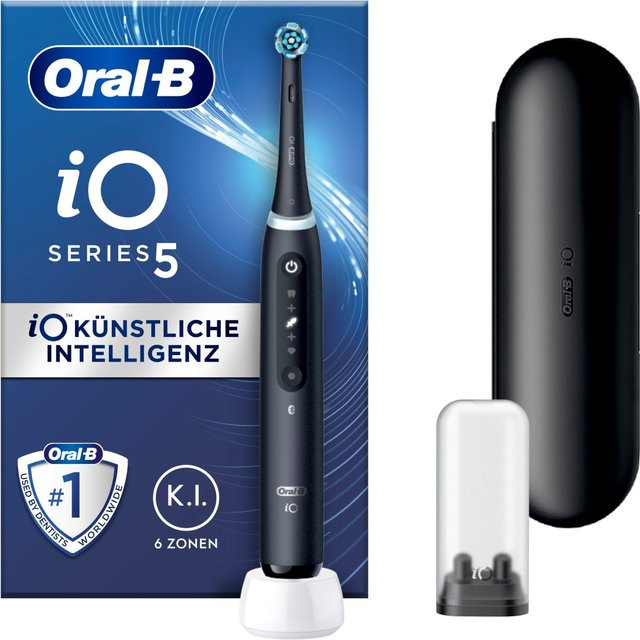 Oral-B iO Series 5 Elektrische Zahnbürste, Schwarz - Bild 4