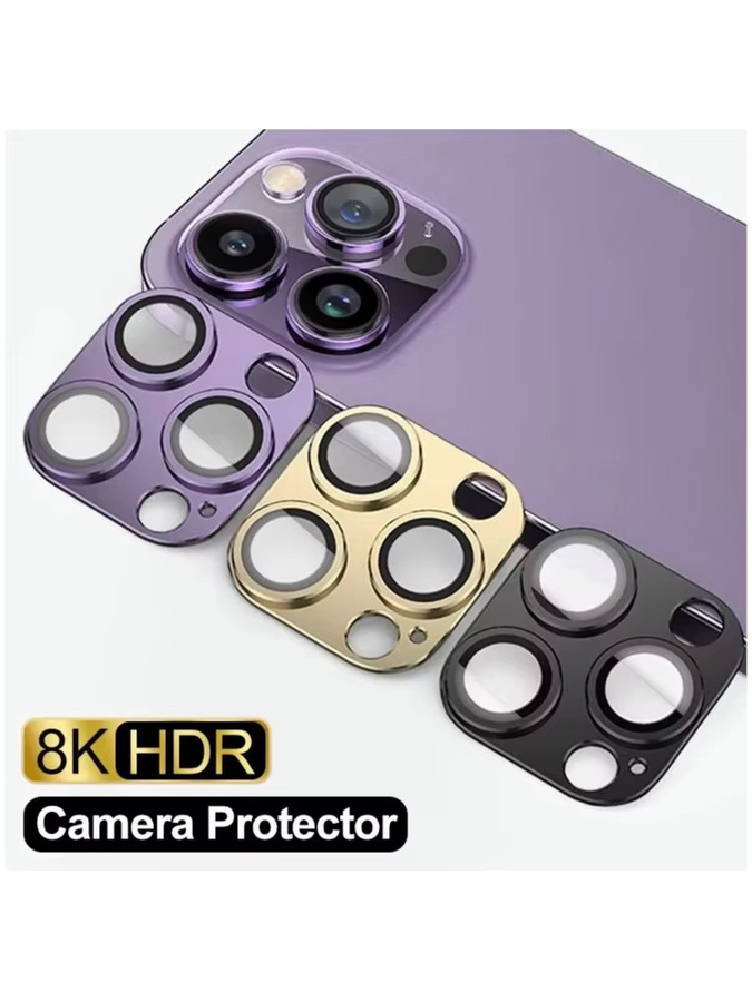 Metall-Glas-Kameraschutz für Apple iPhone 11 bis 17 Pro Max Modelle als vollständige Kamera-Glasabdeckung - Bild 5