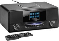 DAB 9000CDi Kompaktanlage in Schwarz mit Bluetooth, CD, DAB+, Internetradio und FM - Bild 1
