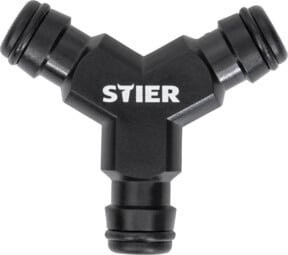 STIER Y-Kupplung Schlauchverbinder und Schlauchverlängerung mit ergonomischem Griff - Bild 1