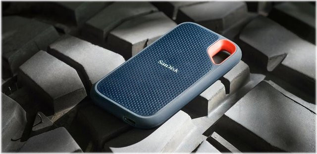 SanDisk Extreme Portable SSD V2 Externe SSD 4 TB USB-C Schwarz Orange - Bild 4