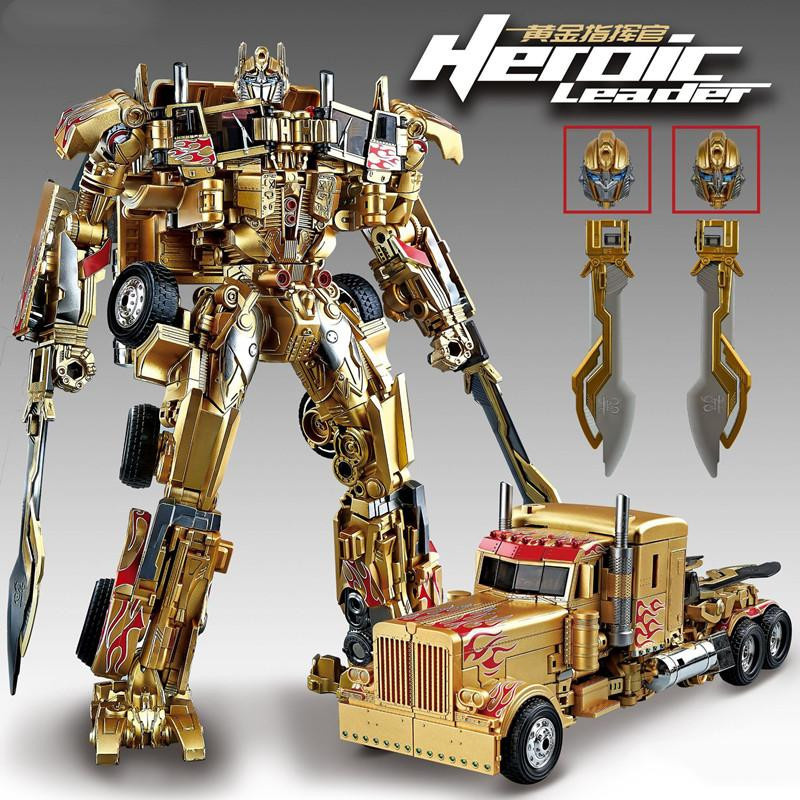 Yiran toy Optimus Prime Verwandlungsroboter Actionfigur Goldener Roboter - Bild 2