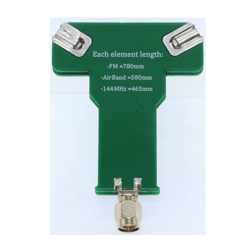 ERISU AUDIO V-Dipol-Antenne für FM-Luftfahrt und Satelliten, 415 MHz, V-Form - Bild 2
