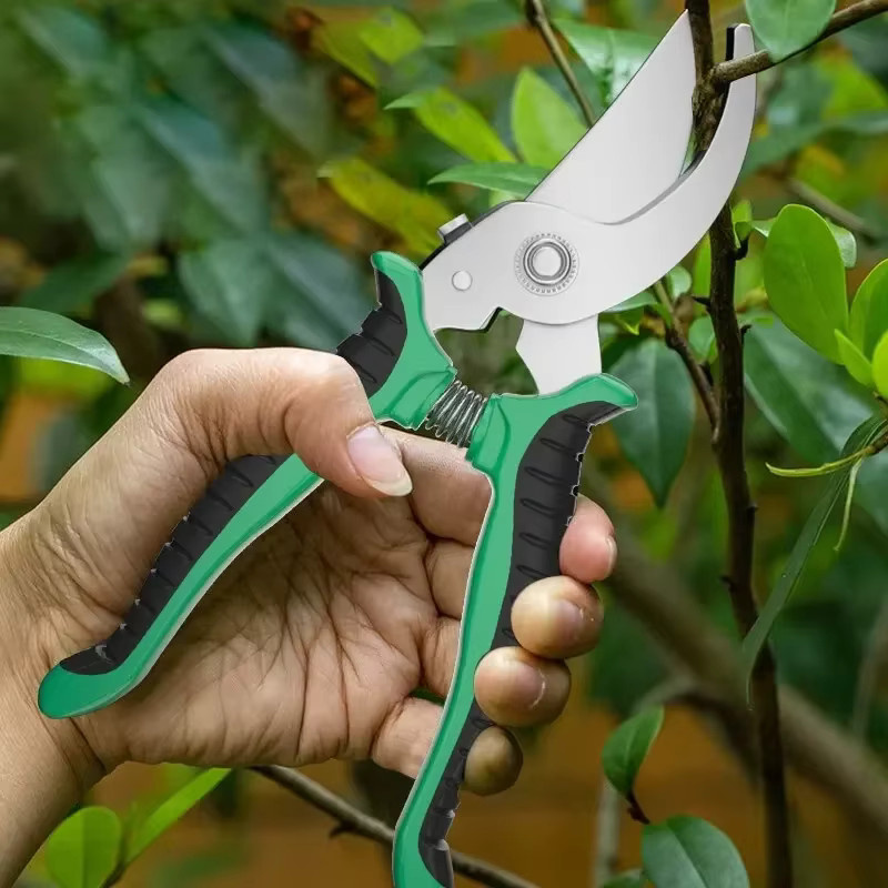 HOCOSHINE Multifunktions-Gartenschere aus Edelstahl zum Beschneiden und Pflücken von Ästen und Obst - Bild 4