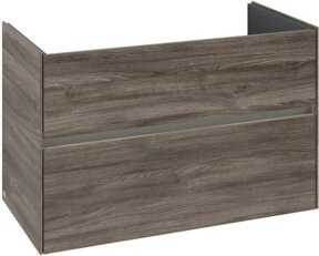 V&B Waschtischunterschrank Collaro mit Waschbecken und LED-Beleuchtung, B/T/H: 96,1 x 61 x 48 cm - Bild 1