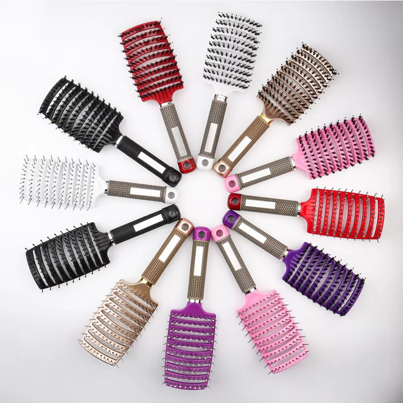 WANGDA PROFESSIONAL Haarbürste & Kamm für lockiges Haar, Damen - Bild 2