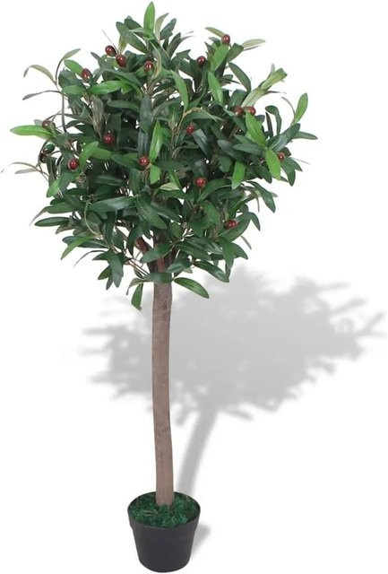 furnicato Künstlicher Lorbeerbaum mit Topf in Grün, Höhe: 120 cm - Bild 1