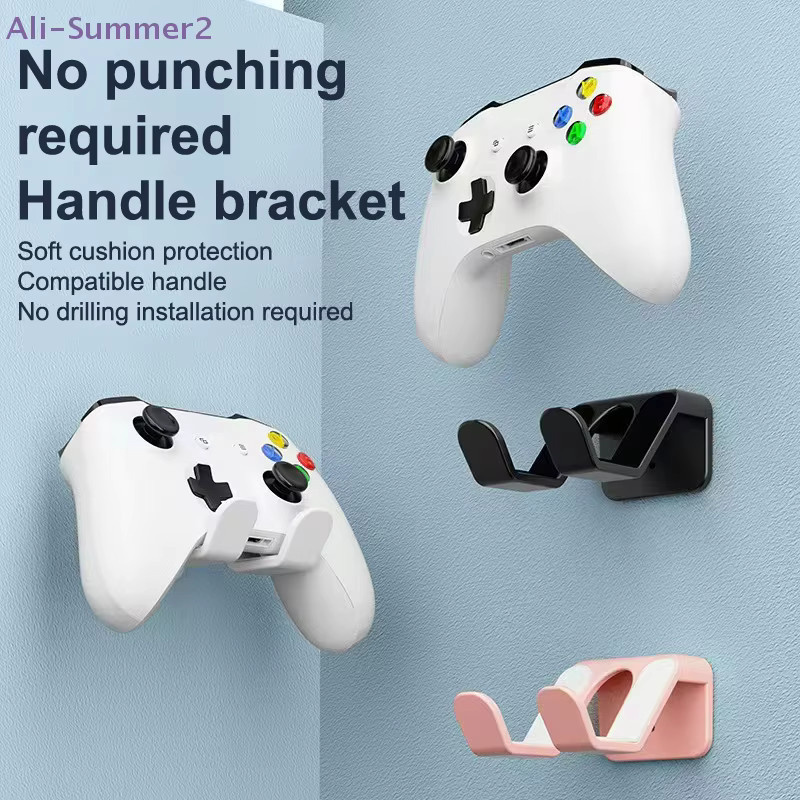 Summer2 Universeller Spielcontroller-Headset-Hängeständer und Wandhalterung in Schwarz für Switch Pro - Bild 2