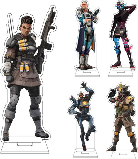 Bandai Apex Legends, Acryl-Figur Ständerplatte, 16cm - Bild 1