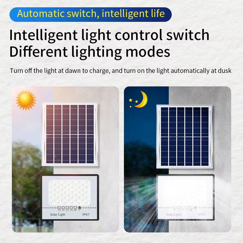 AVACOM Solar LED Flutlicht Reflektor IP65 Wasserdicht für Garten, Straße und Wand in Schwarz - Bild 4