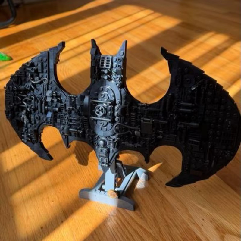 Potdemiel Bat-Signal Logo Bausteine, Superhelden, 678 Teile - Bild 2