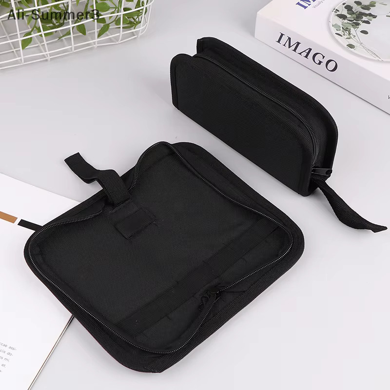 Wasserdichte Oxford Tuch Werkzeugtasche mit Reißverschluss in Schwarz für Hardware und Reparatur-Kits - Bild 3
