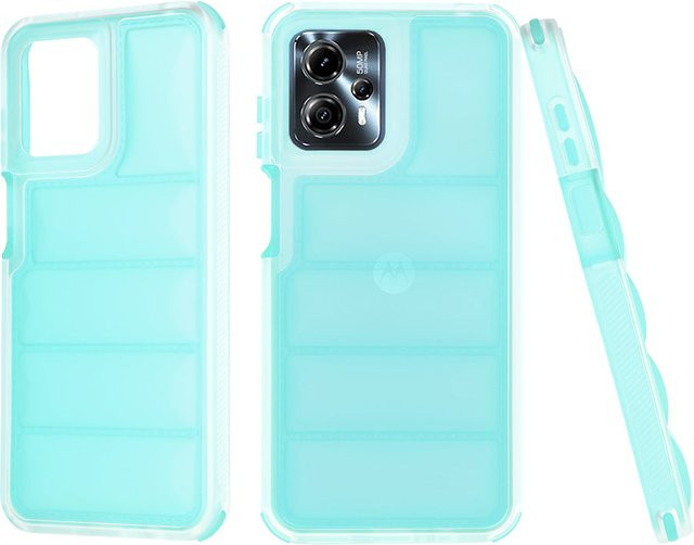 Techsuit Wave Shield Schutzhülle für Motorola Moto G13, G23 und G53 in Türkis - Bild 1