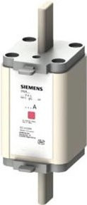 Siemens Indus.Sector NH-Sicherungseinsatz Größe 1, 160A, 500AC/440VDC, 3 Stück, rot/weiß/grau - Bild 1